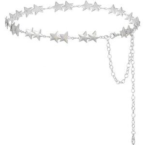 Silver Star Chain Belt